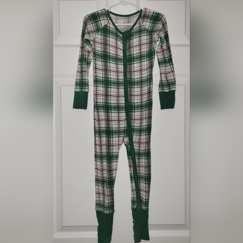 18-24 Month Little Sleepies Noel Plaid Zippy